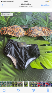 Aurora - Bandeau Bikini with Pleated Fabric