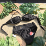 Giulia - Cut-Out Bikini with Pleated Fabric