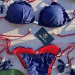 Livia - Swimsuit with Tropical Print