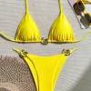 Valentina – Sporty Bikini with Handmade Crochet Details